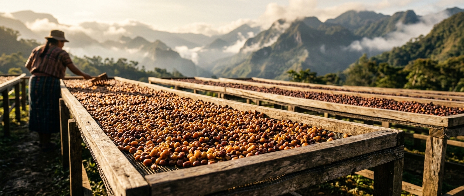 Honey Process Coffee for Espresso: How Partial Mucilage Retention Affects Extraction, Sweetness, and Dialing In