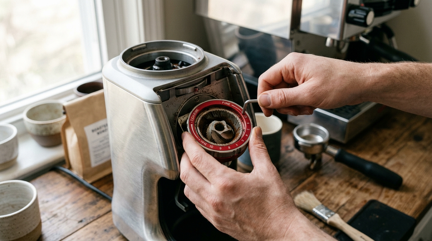How to Adjust the Inner Burr on a Breville Grinder for a More Precise Grind