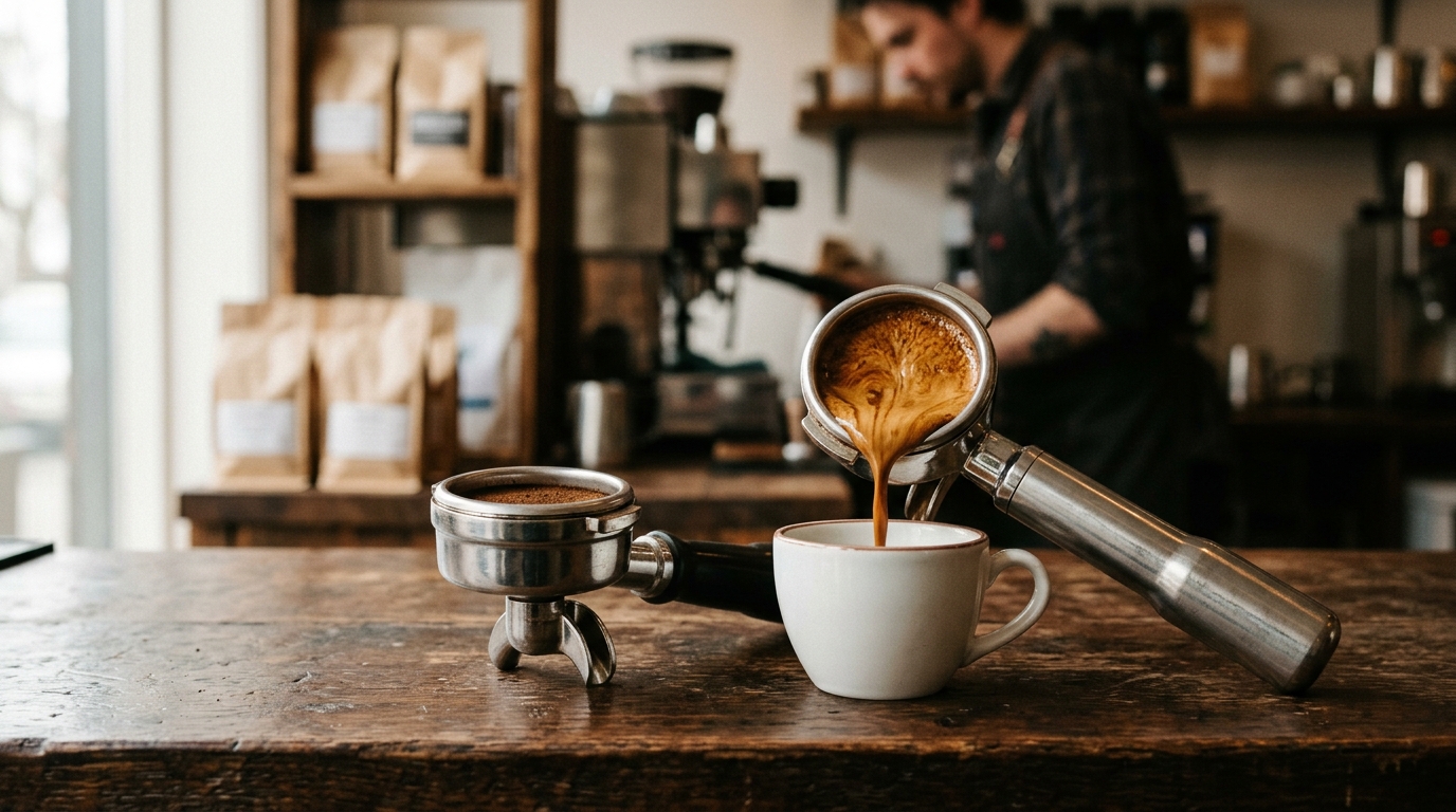Pressurized vs Non-Pressurized Portafilter Baskets: What They Are, How They Differ, and Which One You Actually Need