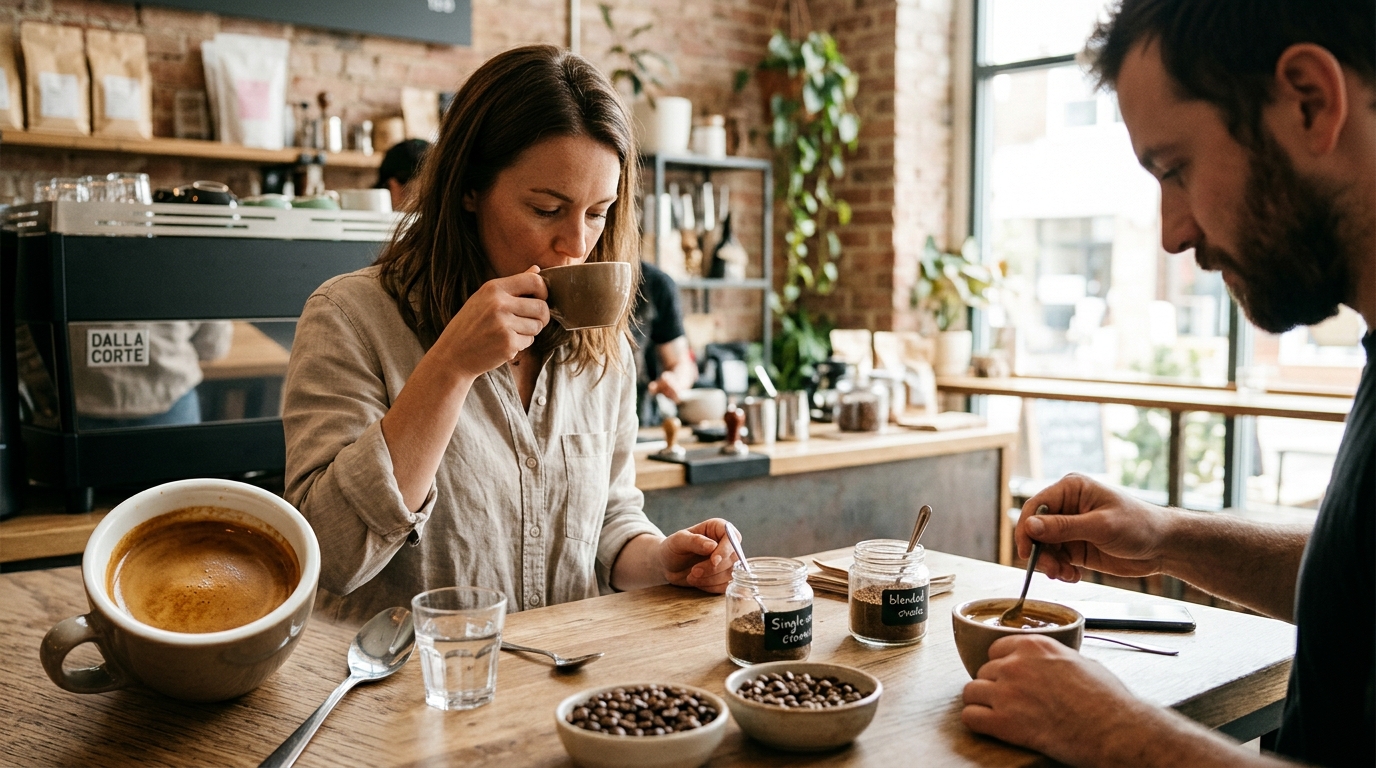Single Origin vs Blended Espresso: How to Choose the Right Coffee for Your Brewing Style and Taste Preferences