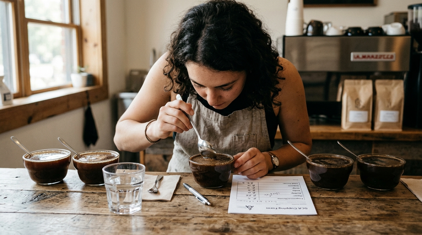 **SCA Cupping Scores Explained: What That Number Actually Tells You About a Coffee's Espresso Potential**